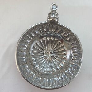 Mariposa silver tone dish